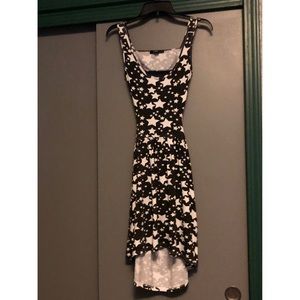 Star Dress - low high with back cutout